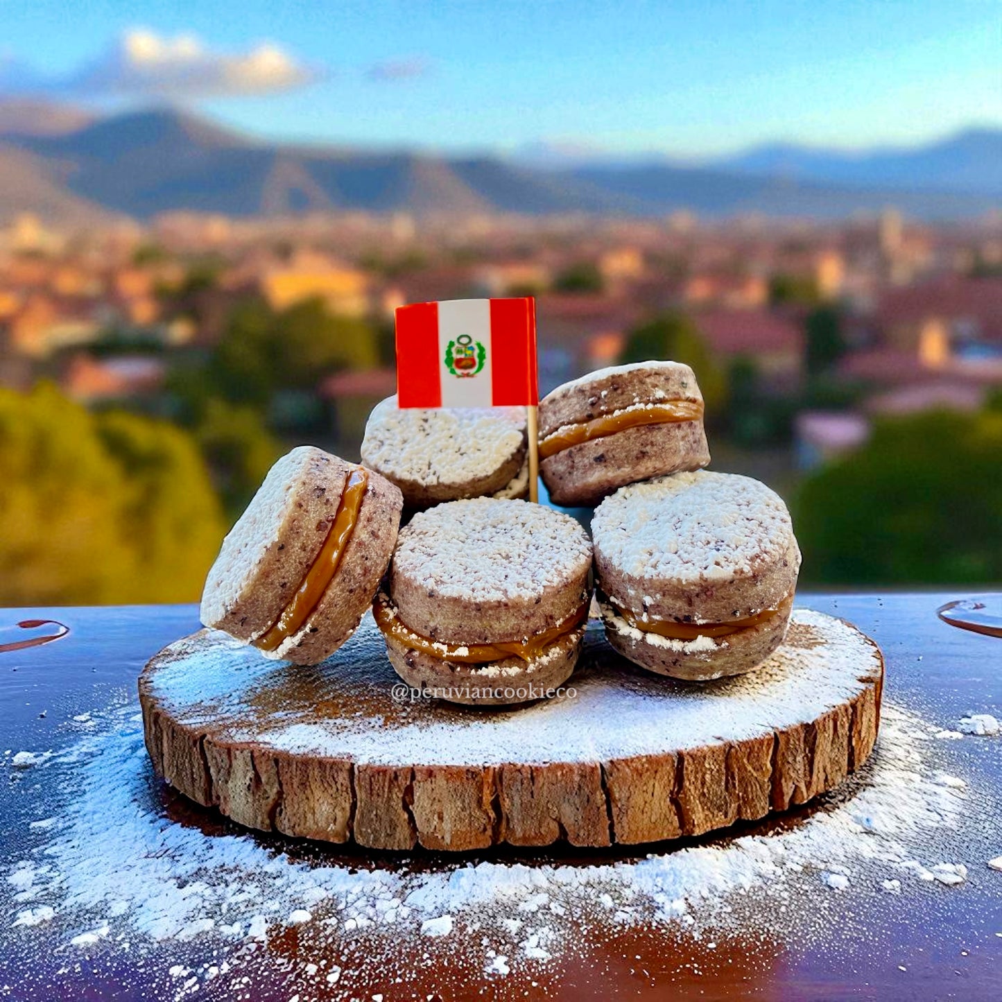 Peruvian Purple Corn Alfajores — Limited Edition